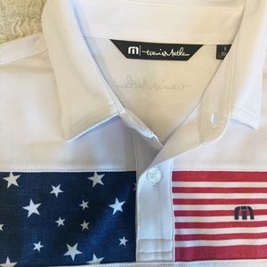 Travis Mathew Sea to Sea Youth Polo (white) size small